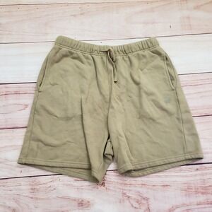 Primitive Skateboarding Sweat Shorts Mens Medium‎ Beige Casual Drawstring Adult